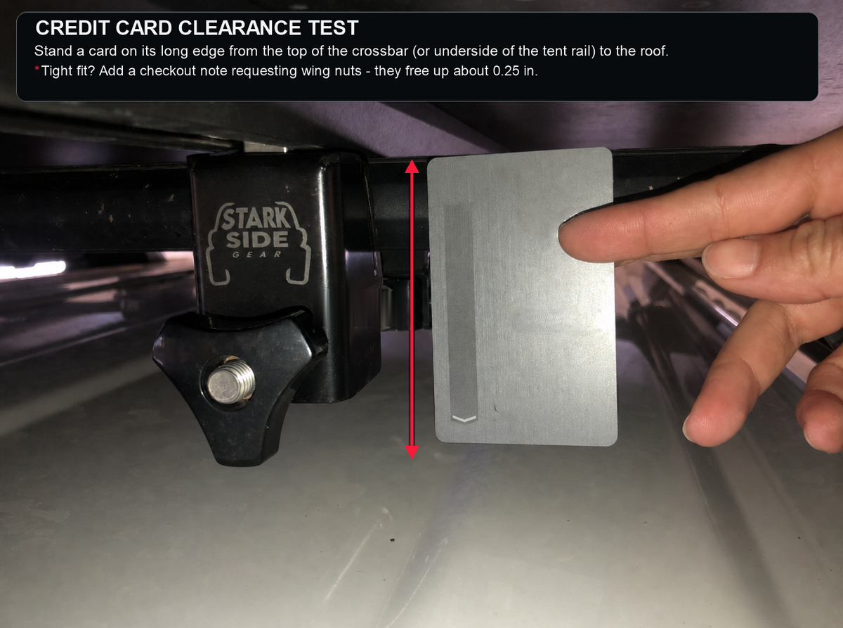 The Slipstream - Quick Release Tent Mounts