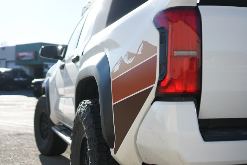 2024+ Tacoma Lower Bedside Decals