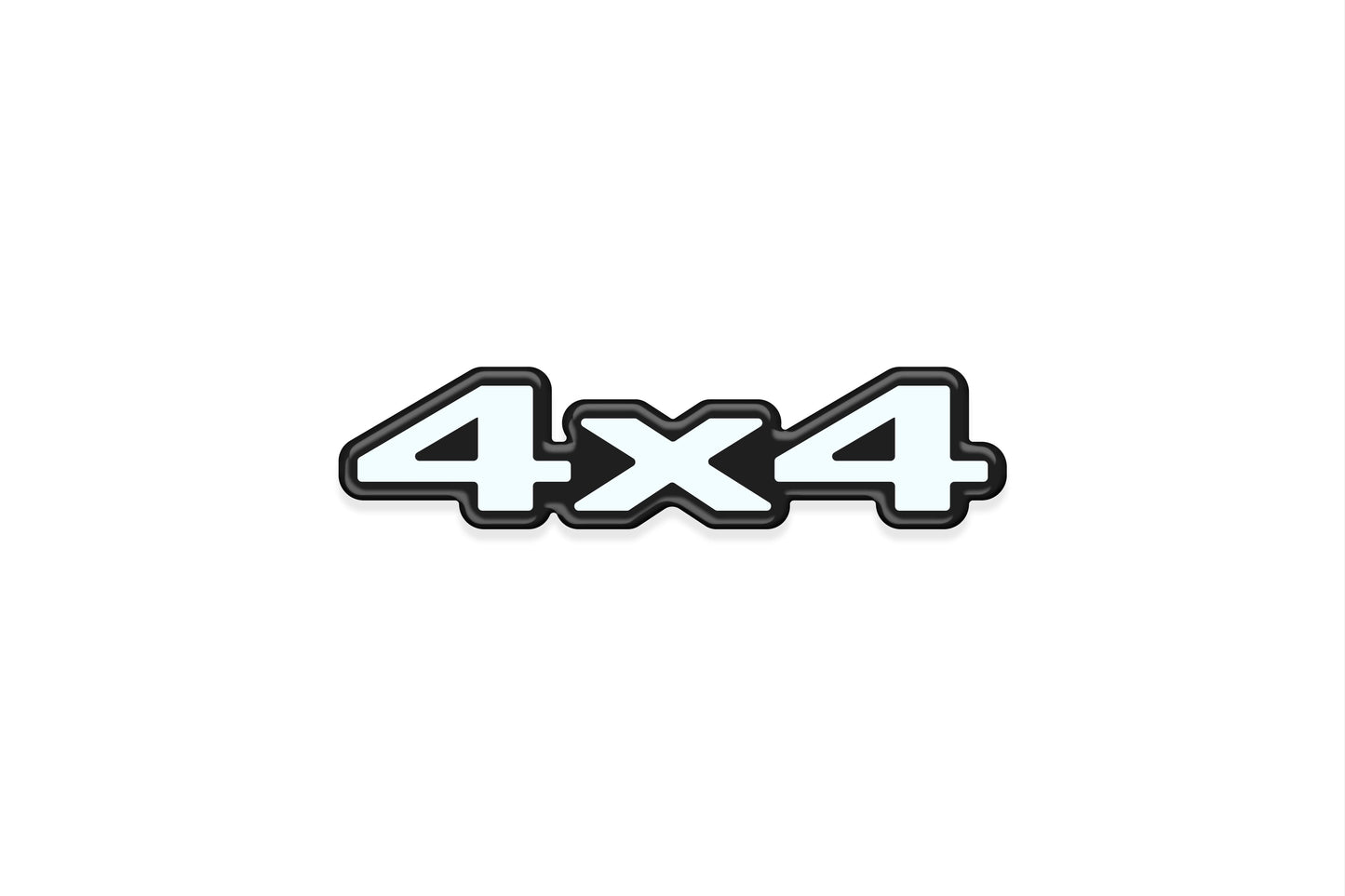 Universal 4x4 Badge Overlays Fits Any Vehicle