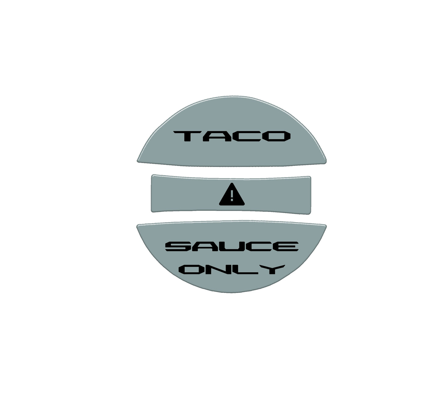 Fuel Cap Accent Trim Fits 2016-2023 Toyota Tacoma