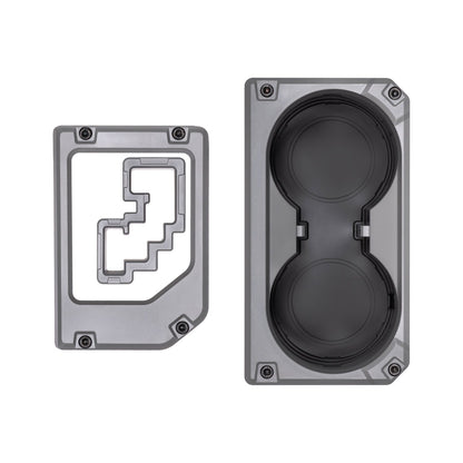V2 Oversize Cup Holder + Shifter/Shift Gate Trim Rings (2014-2021 Tundra) - CEMENT