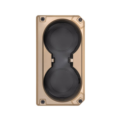 V2 Oversize Cup Holder + Shifter/Shift Gate Trim Rings (2014-2021 Tundra) - QUICKSAND