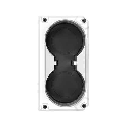V2 Oversize Cup Holder + Shifter/Shift Gate Trim Rings (2014-2021 Tundra) - WHITE