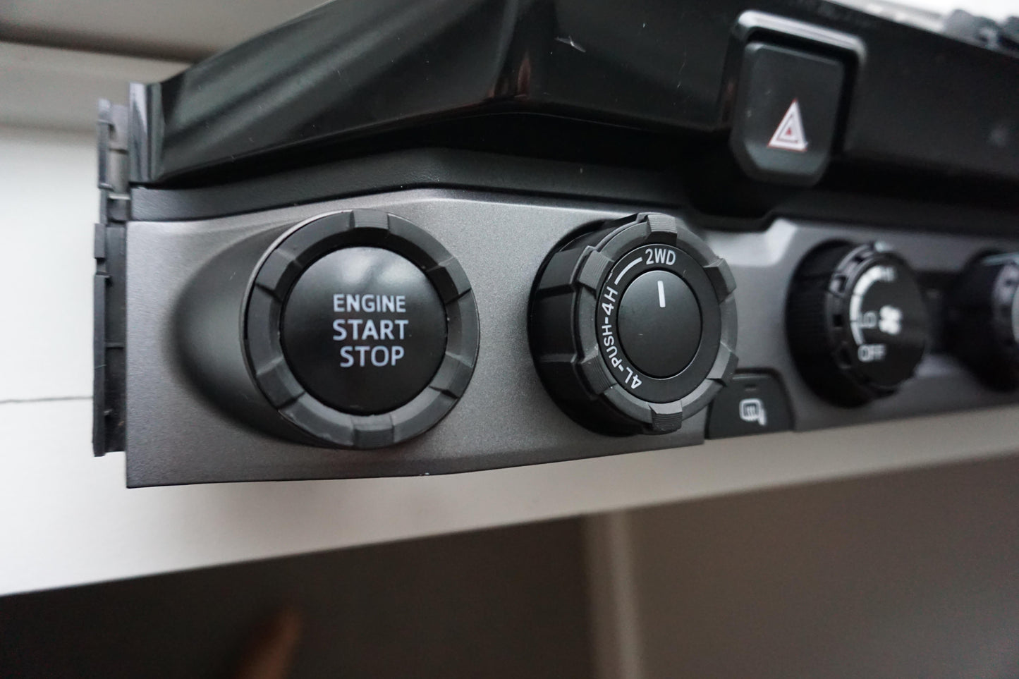 Start Button Ring + 4x4 Knob (2016-2023 Tacoma / 2020-2021 Tundra) - QUICKSAND