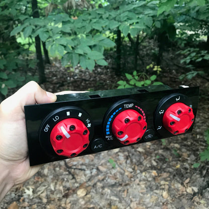 Climate Knobs (2005-2015 Tacoma) - 4 PACK - RED