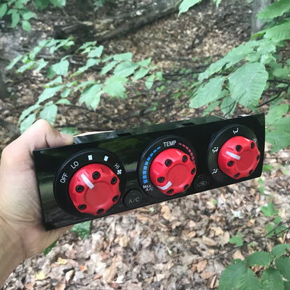 Climate Knobs (2005-2015 Tacoma) - 3 PACK - RED