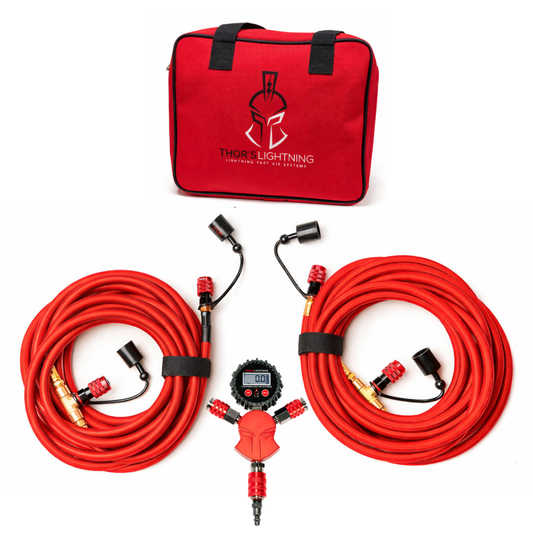 Rapid Multi-Tire Air System – NextGen StrikeShield™ 300 PSI Braided Hose – PRE-ORDER (Ships EARLY JULY))
