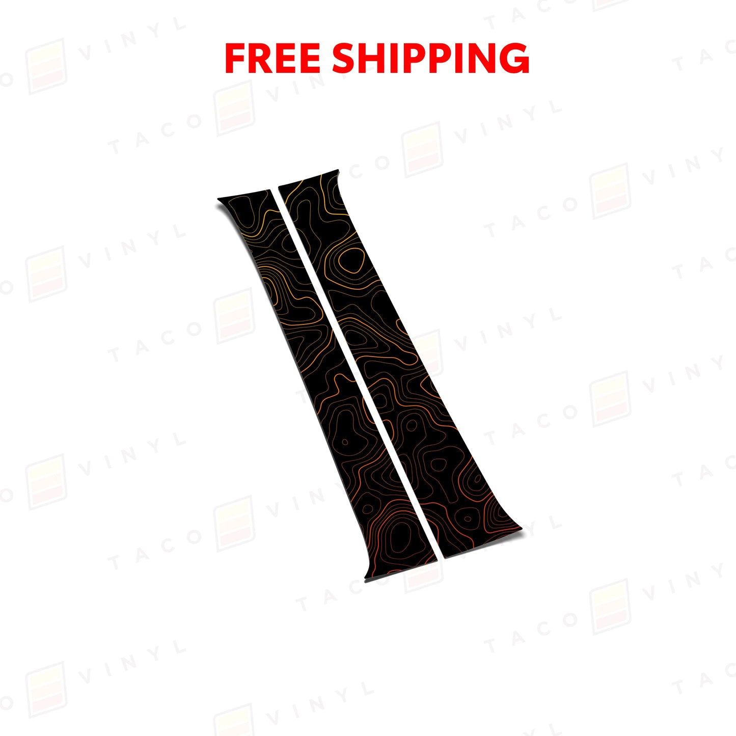 2016-23 Tacoma Door Pillar Decals