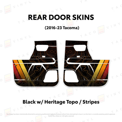 2016-23 Tacoma Door Skins