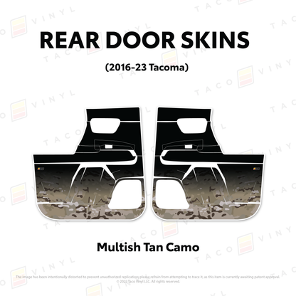 2016-23 Tacoma Door Skins