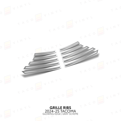 2024+ Tacoma Glowing Edge Grille Rib Decal