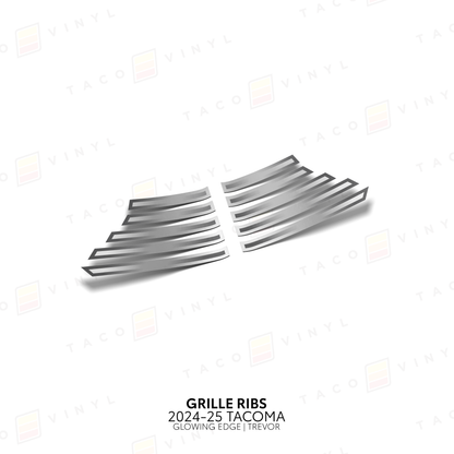 2024+ Tacoma Glowing Edge Grille Rib Decal