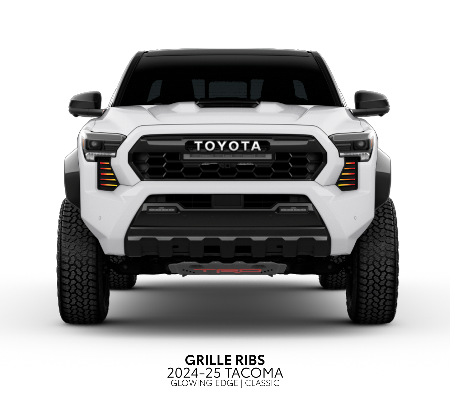 2024+ Tacoma Glowing Edge Grille Rib Decal