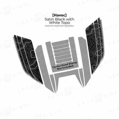 2024+ Tacoma/2025+ 4Runner Havoc Hood Scoop Stamp