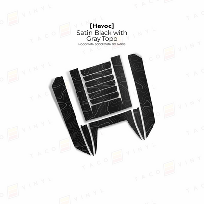 2024+ Tacoma/2025+ 4Runner Havoc Hood Scoop Stamp
