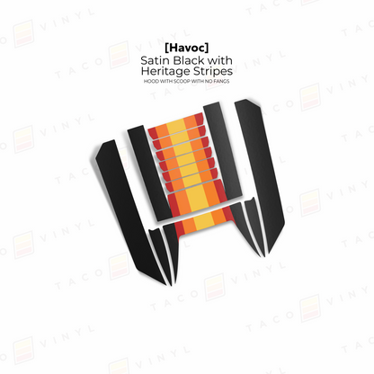 2024+ Tacoma/2025+ 4Runner Havoc Hood Scoop Stamp