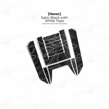 2024+ Tacoma/2025+ 4Runner Havoc Hood Scoop Stamp