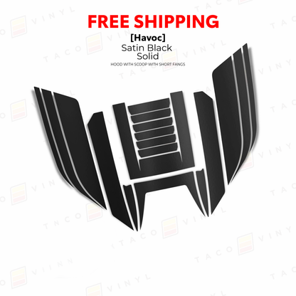 2024+ Tacoma/2025+ 4Runner Havoc Hood Scoop Stamp