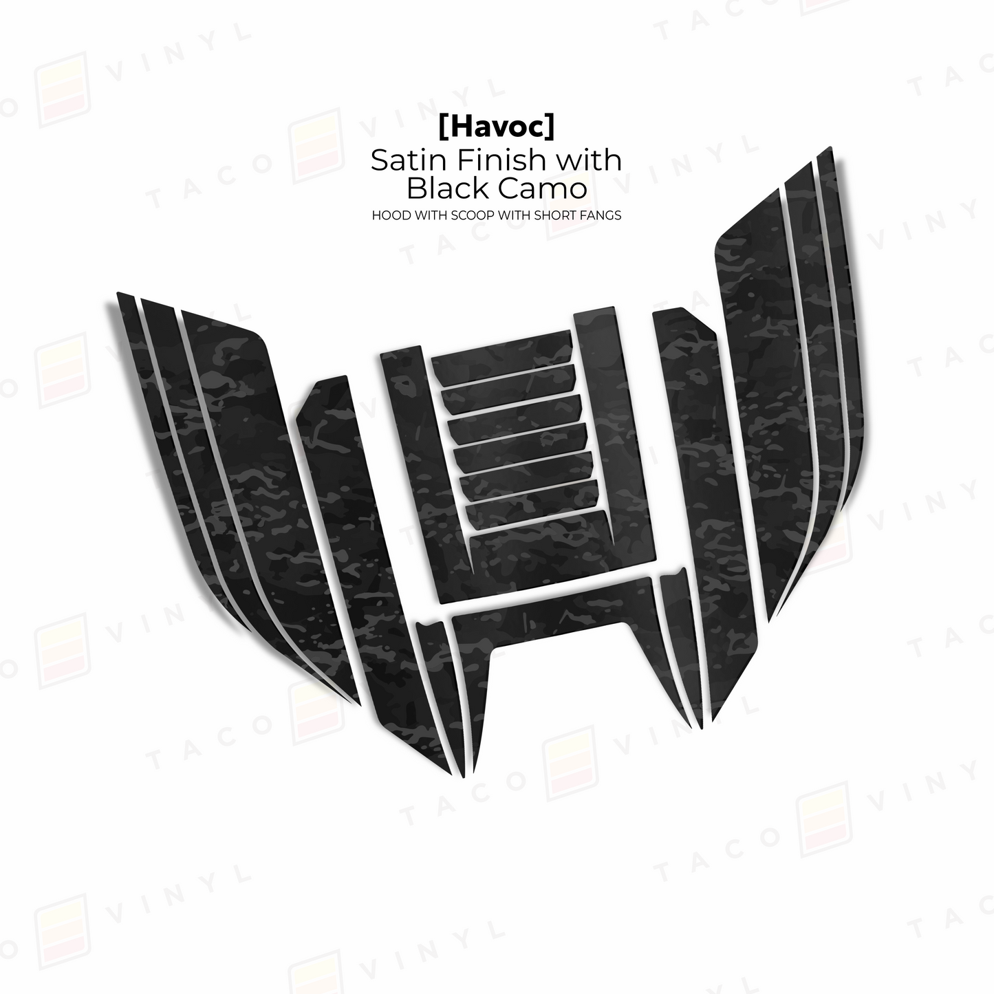 2024+ Tacoma/2025+ 4Runner Havoc Hood Scoop Stamp
