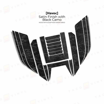 2024+ Tacoma/2025+ 4Runner Havoc Hood Scoop Stamp