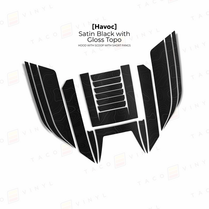 2024+ Tacoma/2025+ 4Runner Havoc Hood Scoop Stamp
