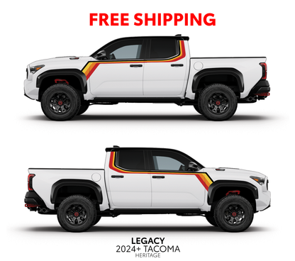 2024+ Tacoma Legacy Decal Kit
