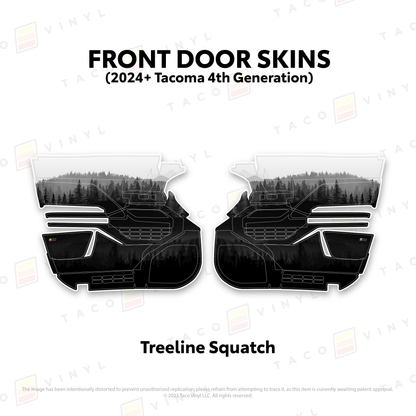 2024+ Tacoma Door Skins