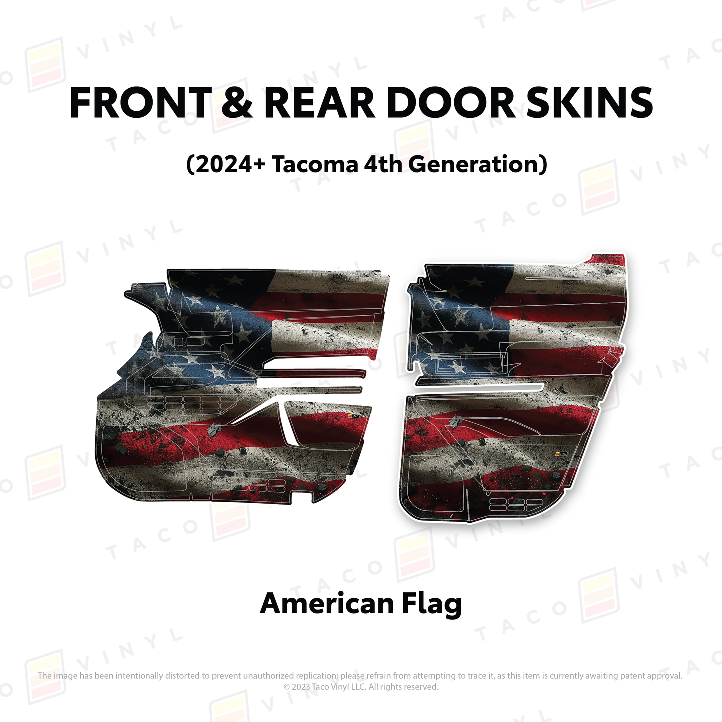 2024+ Tacoma Door Skins