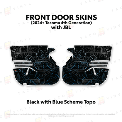 2024+ Tacoma Door Skins