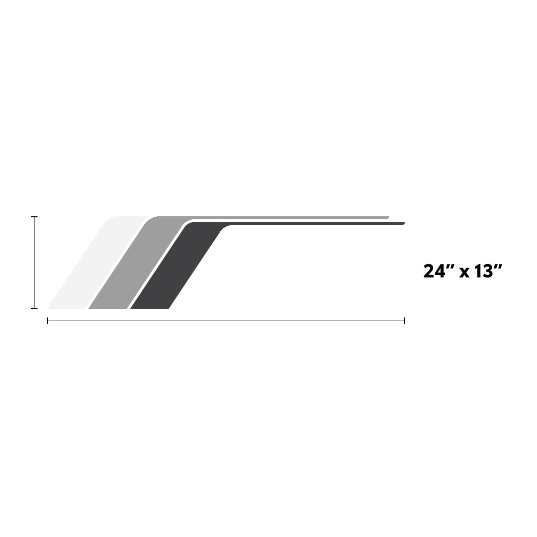 Universal Retro Side Stripes