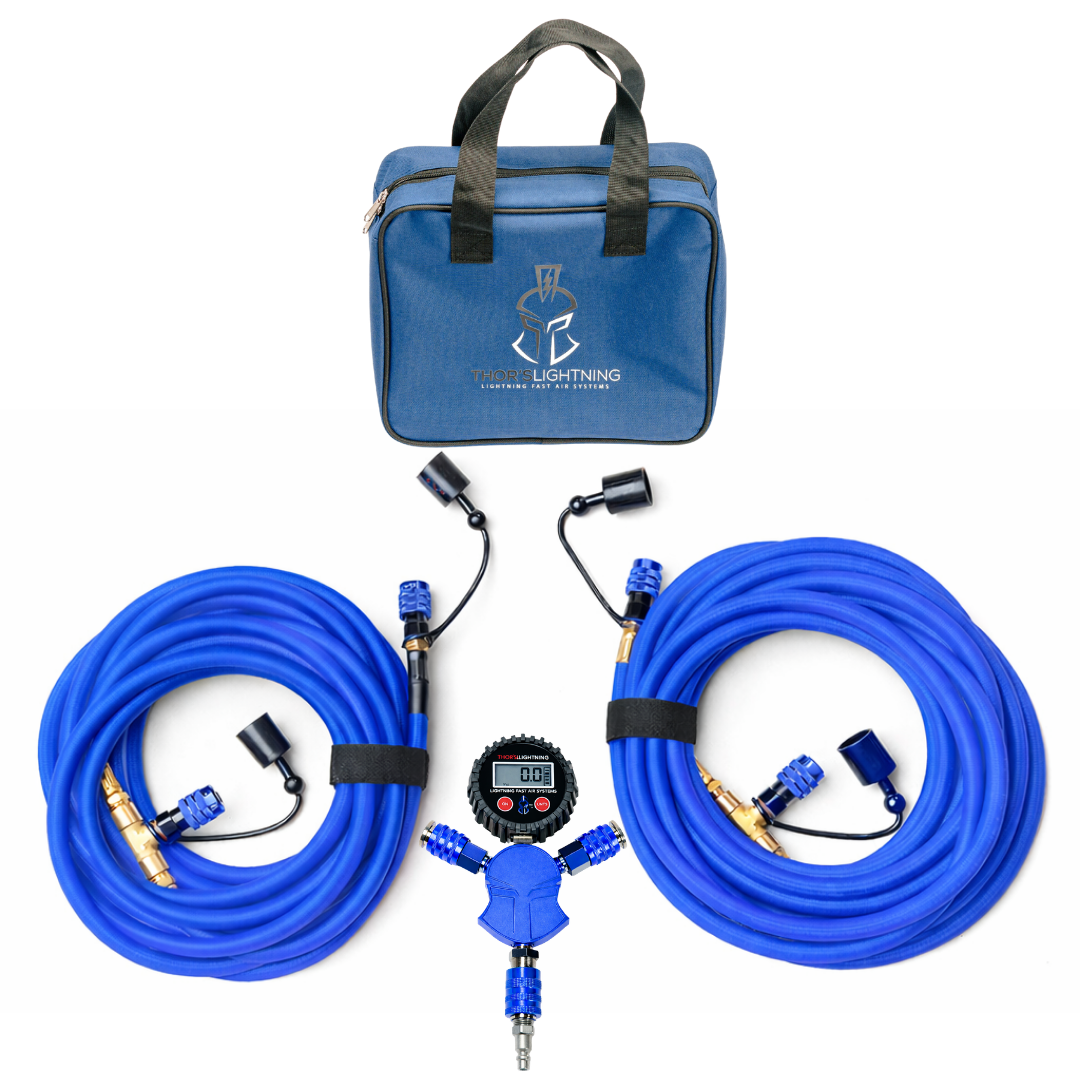 Rapid Multi-Tire Air System – NextGen StrikeShield™ 300 PSI Braided Hose – PRE-ORDER (Ships EARLY JULY))