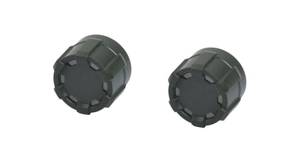 Radio Knobs (2016-2019 Tacoma) - ARMY GREEN