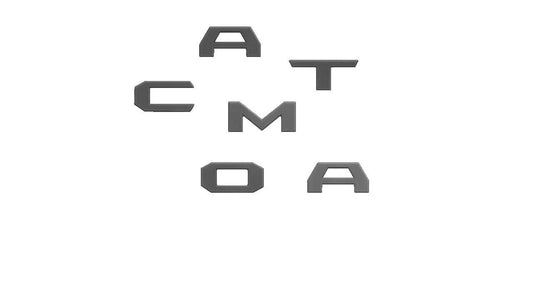 Glovebox Inlay (2016-2023 Tacoma) - CEMENT