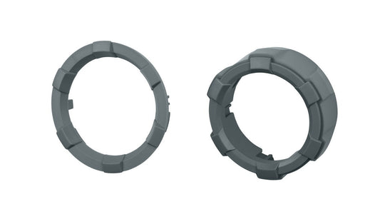 Start Button Ring + 4x4 Knob (2016-2023 Tacoma / 2020-2021 Tundra) - LUNAR ROCK