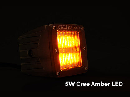 Low Profile Ditch Light Brackets Kit For 2016-2023 Toyota Tacoma