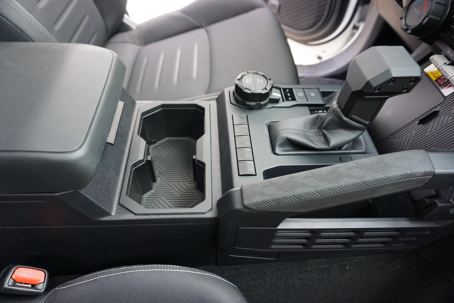 Oversize Cup Holder (2024+ Tacoma) - SOLAR OCTANE/BLACK