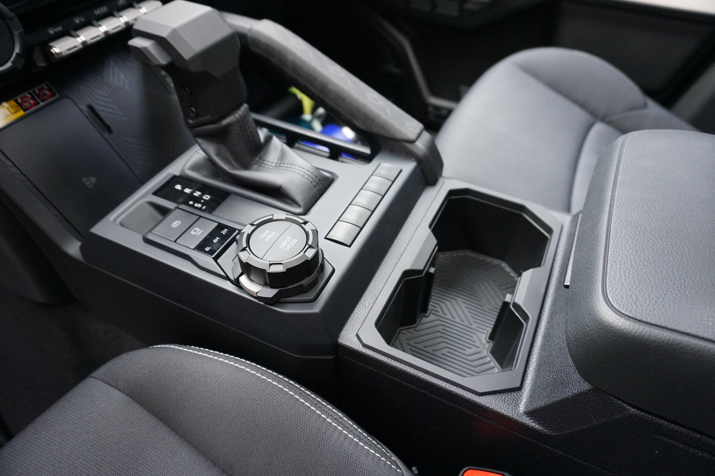 Oversize Cup Holder (2024+ Tacoma) - SOLAR OCTANE/BLACK
