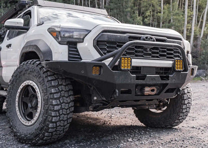 Hi-Lite Overland Toyota Tacoma Front Bumper 4th Gen (2024-2026) [Prerunner Bull Bar]
