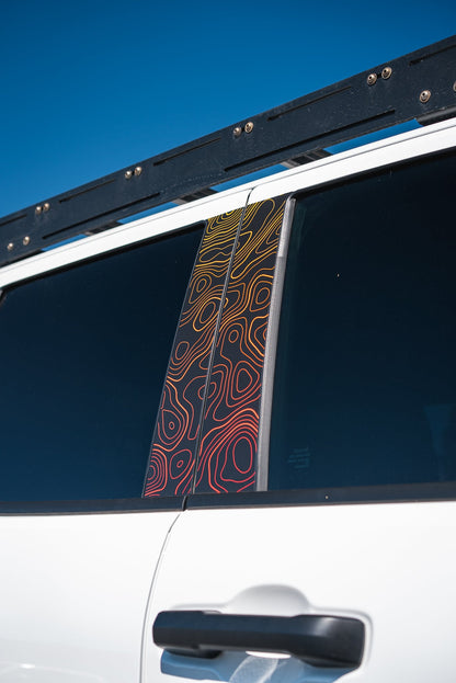 2024+ Tacoma/2025+ 4Runner Door Pillar Decals