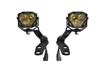 Morimoto 4Banger LED Ditch Light System: Toyota Tacoma (16-23)