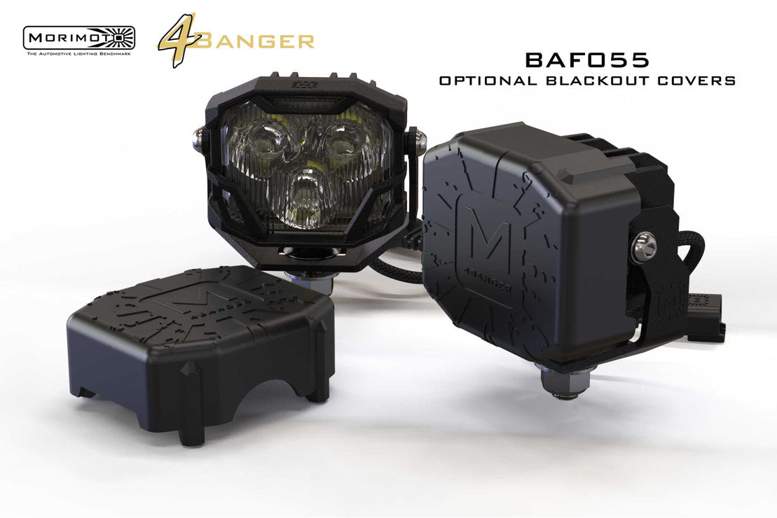 Morimoto 4Banger LED Ditch Light System: Toyota Tacoma (05-15)