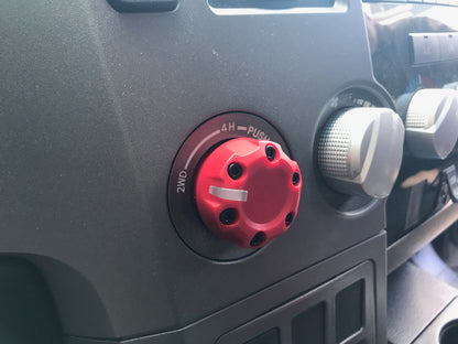 4x4 / Climate Knob (2005-2015 Tacoma, 2007-2013 Tundra) - 1 PACK - BLACK