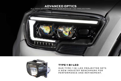 Morimoto Toyota Tacoma (16-23) XB Evo Hybrid LED Headlights