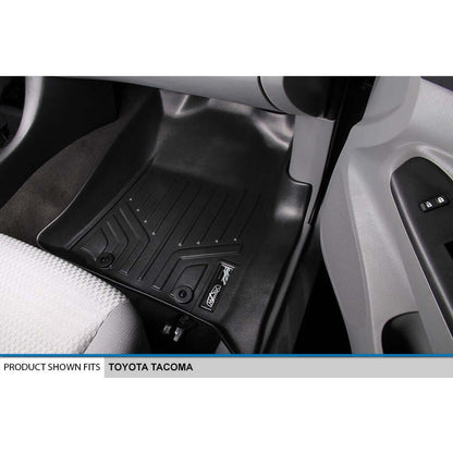 SMARTLINER Custom Fit Floor Liners For 2012-2015 Toyota Tacoma (Access Cab)