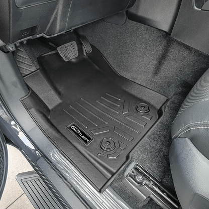 SMARTLINER Floor Liners for 2024-2026 Toyota Tacoma Double Cab (Only Fits[2nd Row Storage]