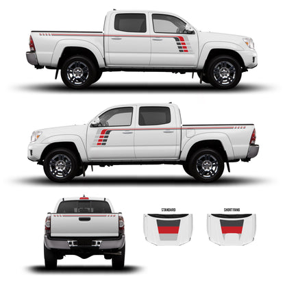 2005-15 Tacoma Checkered Stripe Kit