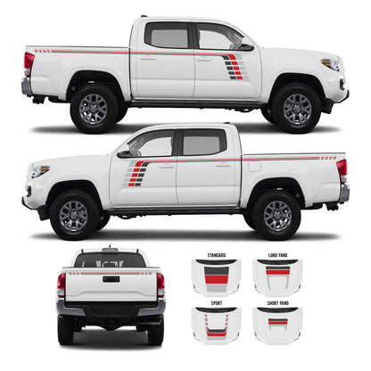 2016-2023 Tacoma Checkered Stripe Kit