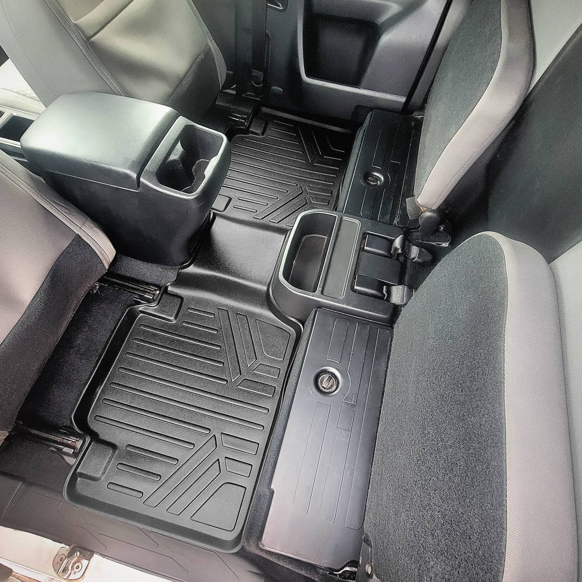 2016-2017 Toyota Tacoma Floor Liners | Access Cab Models (Manual Transmission) | SMARTLINER