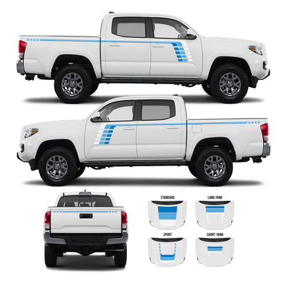 2016-2023 Tacoma Checkered Stripe Kit