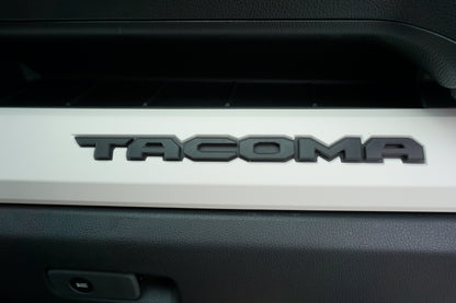 Glovebox Letters (2024+ Tacoma) - BLACK